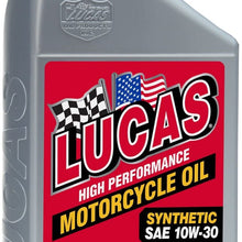 Lucas Oil 10708 Motorcycle Oil - 1 Quart