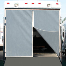 Classic Accessories 79994 Over Drive Toy Hauler Screen, Rear Opening 90.5"H, Compatible with Steel Frames Black/Gray