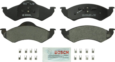 Bosch BP820 QuietCast Premium Semi-Metallic Disc Brake Pad Set For Dodge: 2000-02 Dakota, 2000-02 Durango; Front