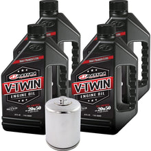 MaximaHiflofiltro VTEOCK15 Full Synthetic Engine Oil Change Kit for Harley Davidson Twin Cam V-Twin