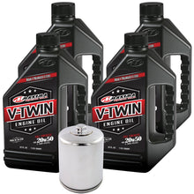 MaximaHiflofiltro VTEOCK15 Full Synthetic Engine Oil Change Kit for Harley Davidson Twin Cam V-Twin