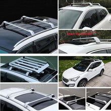 SAREMAS Silver roof Cargo Racks bar for Volkswagen VW Atlas Cross Sport 2019 2020 2021 Roof Rack Cross Bars Rail Luggage Carrier Lockable 3