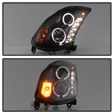 Spyder Auto 5011060 Halo DRL LED Projector Headlight Fits 03-07 G35