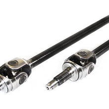Torq-Masters Chromoly Front Axle Shaft Assembled Pair Compatible With Compatible with Jeep Dana 30, TJ & XJ - 27 Spline