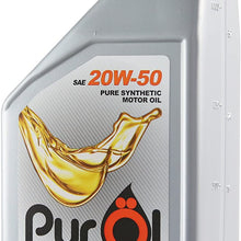 PurOl Elite Synthetic Motor Oil 20w50 1-liter Bottle
