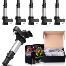 Ignition Coil 6-Packs Compatible with Buick Allure Enclave LaCrosse Rendezv, Cadillac CTS STS SRX, Saab Saturn V6 2.8L 3.6L