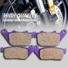 Front and Rear Kevlar Carbon Brake Pads for Harley-Davidson Sportster 1200 Custom XL1200C 2004-2012 2011