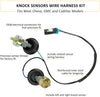 Fit GM Knock Sensor 12601822 with Harness Kit 12589867, Fits Chevy Silverado, Tahoe, Express, Suburban | GMC Savana, Sierra - Set of 2