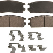 Wagner QuickStop ZD580 Ceramic Disc Pad Set, Rear
