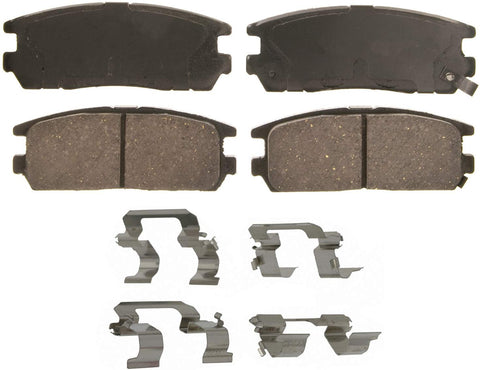 Wagner QuickStop ZD580 Ceramic Disc Pad Set, Rear