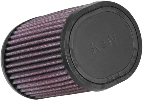 K&N Universal Clamp-On Air Filter: High Performance, Premium, Washable, Replacement Engine Filter: Flange Diameter: 2.4375 In, Filter Height: 5 In, Flange Length: 1.25 In, Shape: Oval, RU-1370