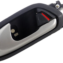 Dorman 81444 Front Driver Side Interior Door Handle for Select Honda Models, Gray and Silver