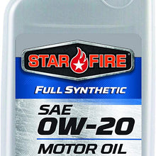 Star Fire Premium Lubricants 0W20 Full Synthetic Motor Oil 12/1QT