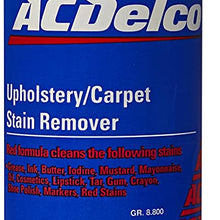 ACDelco 10-8032 Ink, Grease and Oil Stain Carpet, and Upholstery Cleaner - 8 oz
