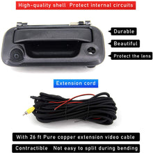 FEXON Rear View Camera Backup Camera Replacement for Ford F150 2005-2014 F250 F350 F450 F550 2008-2016 Tailgate Handle Camera Reverse Parking Camera Truck