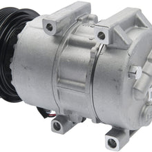 New Mando 10A1052 AC Compressor with Clutch Original Equipment (Pre-filled Oil)