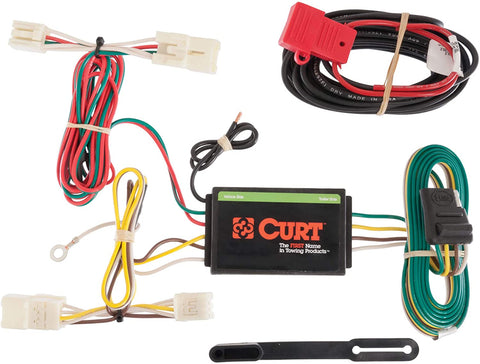 CURT 56165 Vehicle-Side Custom 4-Pin Trailer Wiring Harness for Select Toyota RAV4