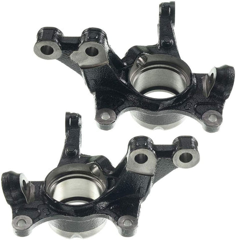 Set of 2 Front Driver and Passenger Side Steering Knuckle Replacement for Toyota Corolla 2009-2019 Matrix 2009-2013