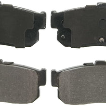 Wagner QuickStop ZD540A Ceramic Disc Pad Set, Rear