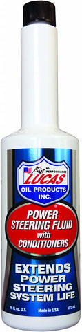 Lucas Oil Power Steering Fluid with Conditioners 16 oz.
