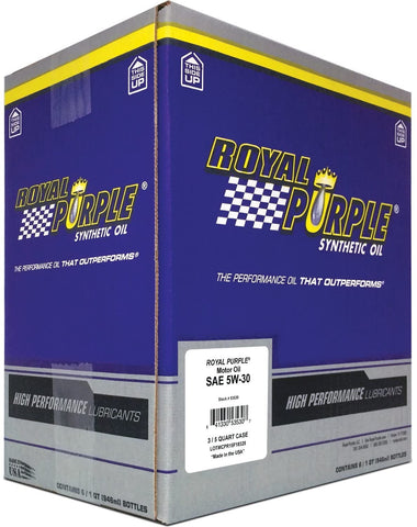 Royal Purple 06530-6PK API-Licensed SAE 5W-30 High Performance Synthetic Motor Oil - 1 qt. (Case of 6)