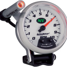Auto Meter 7390 NV 3-3/4" 10000 RPM Mini-Monster Tachometer