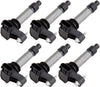 cciyu Pack of 6 Ignition Coils for 2007-2015 Cadillac Chevy Buick GMC Pontiac Saturn Suzuki Fits for UF569 C1555