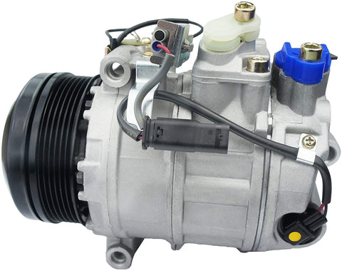 BreaAP 1pc AC A/C Compressor Compatible with Mercedes-Benz CLS550 E350 E550 GLK350 S550 S600