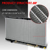 Replacement for 00-05 Eclipse/Stratus/Sebring V6 AT Lightweight OE Style Full Aluminum Core Radiator DPI 2410