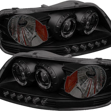 Spyder Auto PRO-YD-FF15097-1P-AM-BK Ford F150/Expedition Black Halogen LED Projector Headlight