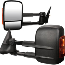 DNA Motoring TWM-001-T888-BK-AM Pair of Towing Side Mirrors