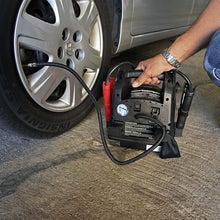 Schumacher SJ1330 1000 Peak Amp Jump Starter and Air Compressor with 12V USB Portable Power Ports