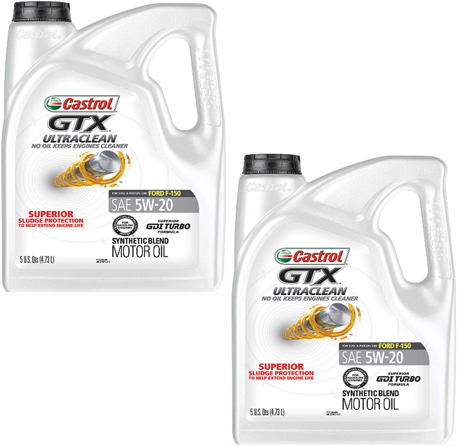 La Rosticceria GTX UltraClean 5W-20 Motor Oil, 5 Quart (Pack of 2)