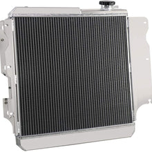 ALLOYWORKS 3 Row Core All Aluminum Radiator For 1987-2006 Jeep Wrangler YJ TJ 2.4L 2.5L 4.0L 4.2L L4 L6 Engine Cooler