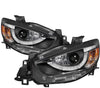 Spyder 5083319 Mazda CX-5 13-16 Projector Headlights - DRL LED - Black