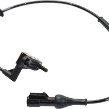 ABS Speed Sensor Compatible With 2006-2010 Ford Explorer & Mercury Mountaineer Driver Side 2-Prong Pin Male Terminal