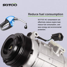 SCITOO AC Compressor Compatible with 2007-2012 for GMC Arcadia for Buick Enclave CO 21625C
