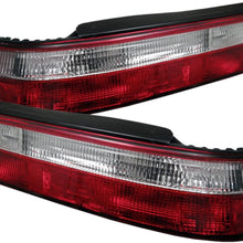 Spyder Acura Integra 90-93 2DR Altezza Tail Lights - Red Clear