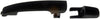 Dorman 81324 Exterior Door Handle for Select Ford Models, Black