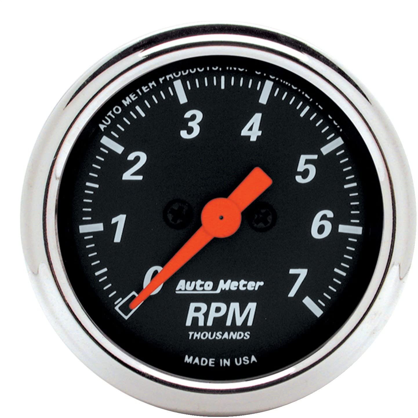 AUTO METER 1477 Designer Black Dash Electric Tachometer, 2.3125 in.