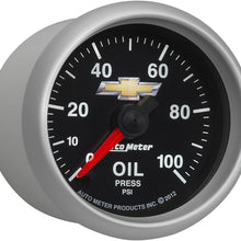 Auto Meter 880447 GM Series Electric Oil Pressure Gauge,2.3125 in.