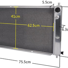 Aluminum Performance Radiator Compatible For Ford MUSTANG GT/SVT V8 AT 1997-2004 98 99 01 02 03