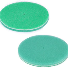 Round Shape Mushroom Head Air Filter Replacement Sponge 3 Layers 20×250mm (Green)