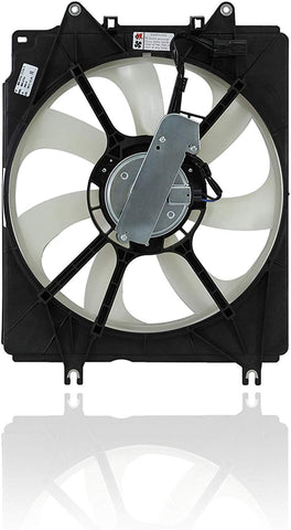A-C Condenser Fan Assembly - Cooling Direct For/Fit 386165PAA01 17-18 Honda CRV 1.5L Turbo