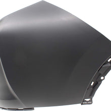 Rear Bumper End Compatible with 2017-2020 Honda CR-V Primed Plastic Passenger Side
