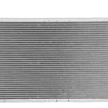 DNA Motoring OEM-RA-2562 2562 Factory Style Aluminum Cooling Radiator Replacement
