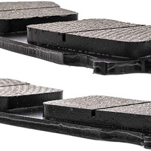 NICHE Brake Pad Set For Honda Goldwing 1800 F6B 06455-MKC-A01 Front Semi-Metallic 2 Pack