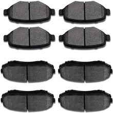 SCITOO Ceramic Pads Full Set Front Rear Brakes Pad fit for 2007 2008 2009 2010 Ford Edge,2007-2010 Lincoln MKX,2007-2012 Mazda CX-7,2007-2014 Mazda CX-9