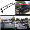 HTTMT Adjustable Complete Roof Rack System With Lock Universal Fit For Vehicles Without Roof Side Rail