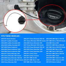 Gas Cap, Fuel Cap Replace GT330, 20915842 Compatible with Chevy GMC Cadillac Saturn - Avalanche Silverado Suburban Tahoe Traverse, Acadia Sierra Yukon, Buick Enclave, Escalade, Outlook, Year 2004-2011